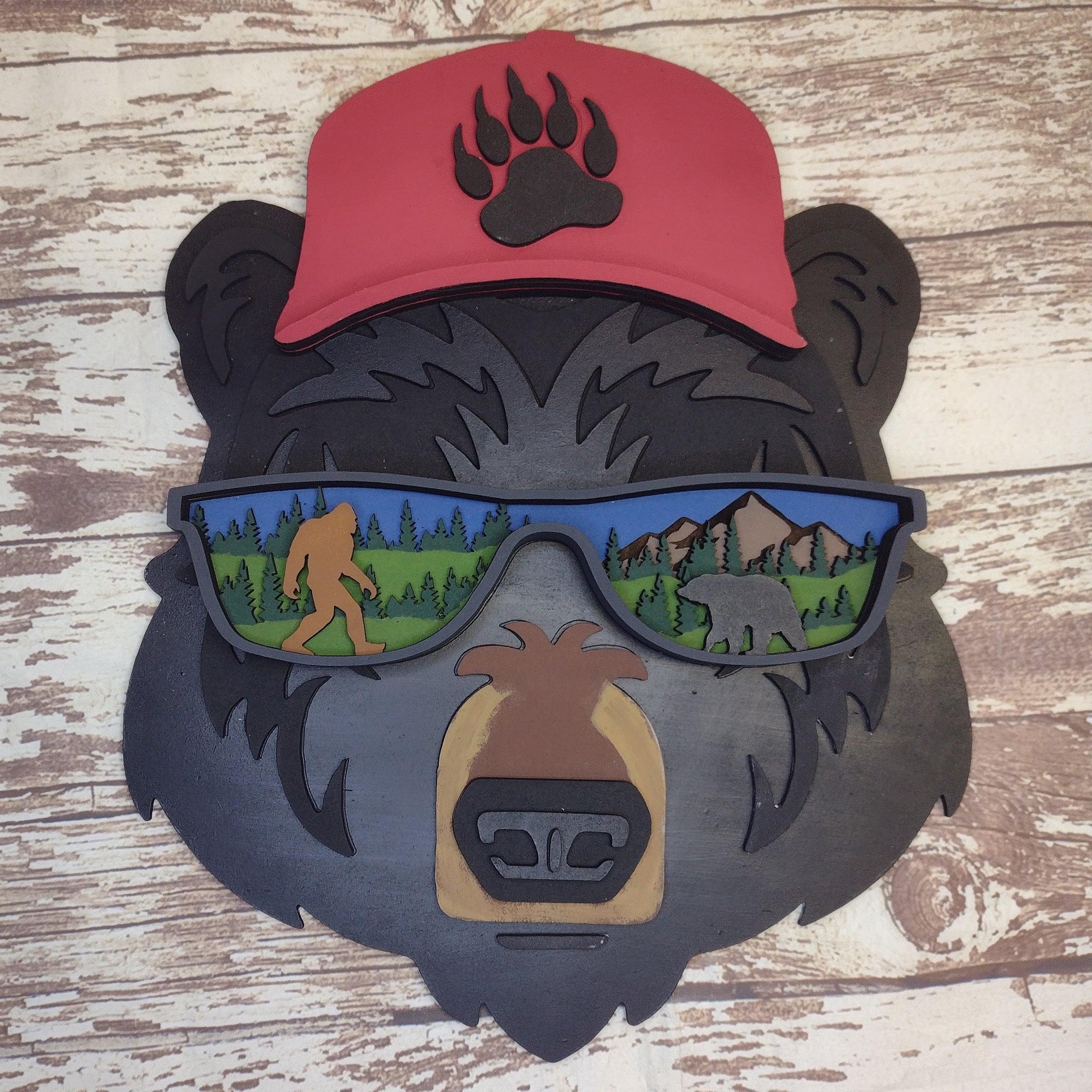 Bear with sunglasses hot sale